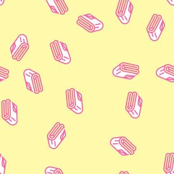 Blanket bedroom interior vector seamless pattern Ilustración de archivo
