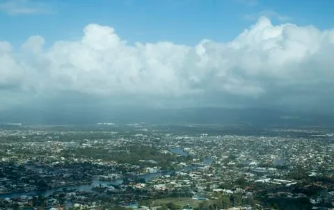 Blanket of clouds Stock Photos