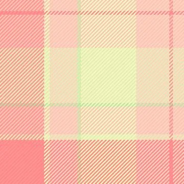 Blanket fabric pattern tartan, mockup texture vector textile. Finish plaid .. Illustrazione stock