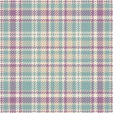 Blanket fabric textile check, scottish pattern tartan seamless. Vichy textu.. Stock Illustration