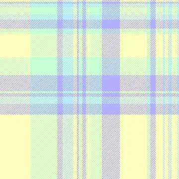 Blanket pattern check texture, pano seamless fabric background. Best vector.. Stock Illustration