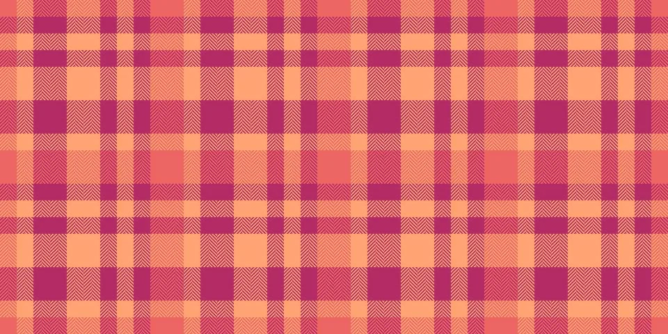 Blanket seamless plaid pattern, deluxe textile check tartan. Tradition vect.. Stock Illustration