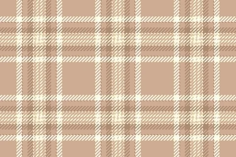 Blanket vector pattern check, t-shirt fabric tartan textile. Unique texture.. Illustrazione stock