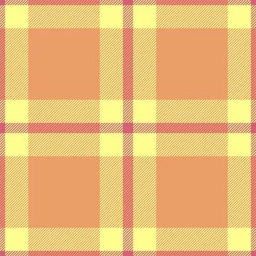 Blanket vector seamless tartan, dye pattern plaid texture. Site textile fab.. Stock Illustration