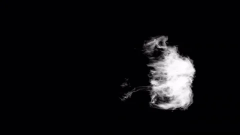 Blast on a black background and alpha channel Vidéo 74924464