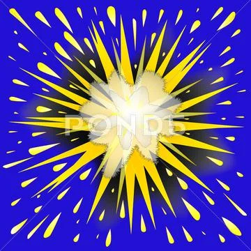 Blast Stock Illustration