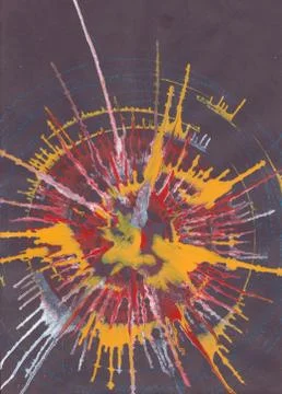 Blast Illustrazione stock
