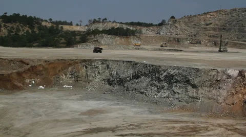 Blast in open pit Video stock 62648651