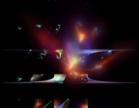 Blast, supernova explosion, supernova, burst of light Copyright: xZoonar.c... Stockfoto's