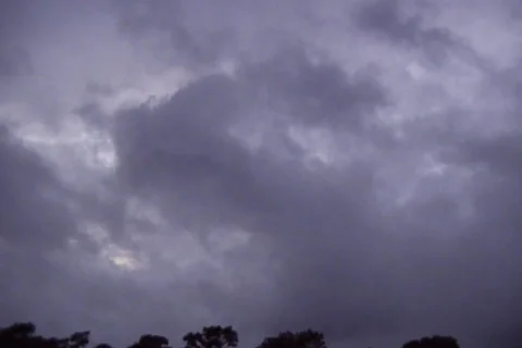 Blast Wave Clouds Stock Footage 89254