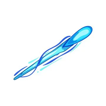 Blaster projectile game cartoon vector illustration Stock Illustration
