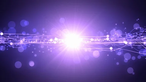 Blasting Energy Flow Stock Footage 92338572