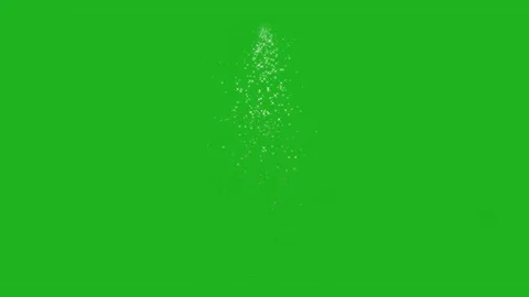 Blasting of stars motion graphics with green screen background Stock Footage 228357017