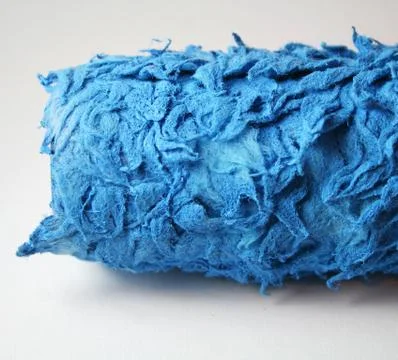 Blaue farbrolle Stock Photos
