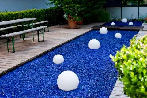 Blaue Steine Stock Photos