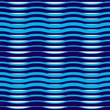 Blaue Wellen graphical seamless pattern blue waves Copyright: xZoonar.com/... Stock Photos