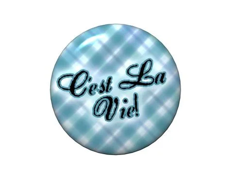 Blauer Button mit Aufschrift blauer Button mit Aufschrift Copyright: xZoon... Foto stock