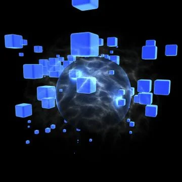 Blauer Planet Stock Photos