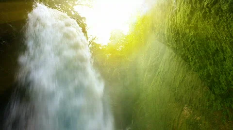 Blawan Waterfall Stock Footage 786652