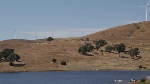 Blayney Wind Farm Vídeo Stock 76263769