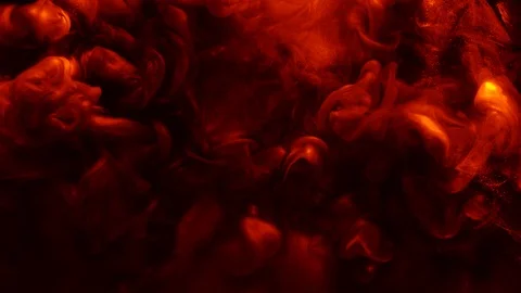 Blaze effect background red orange hot fluid flow Stock Footage 119118741