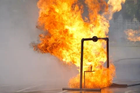 Blaze fire flame Stock Photos