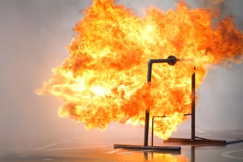 Blaze fire flame Stock Photos