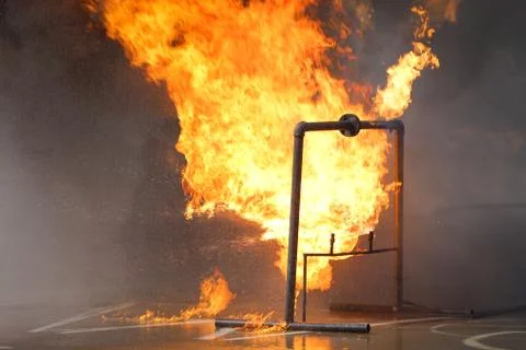 Blaze fire flame 库存照片