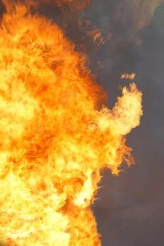 Blaze fire flame Stock Photos