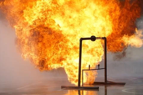 Blaze fire flame Stock Photos