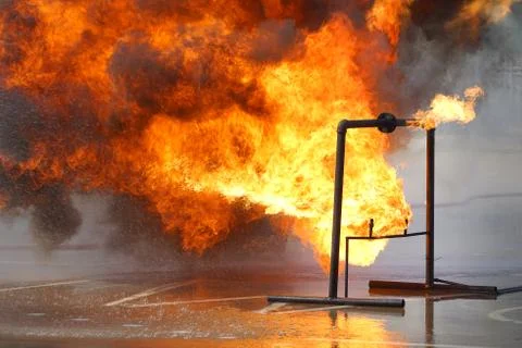 Blaze fire flame 库存照片