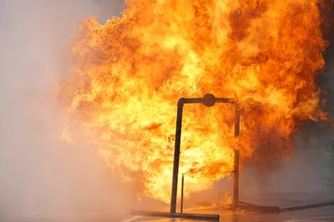 Blaze fire flame 库存照片