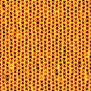 Blaze fire flame texture background. High-resolution seamless polygonal geometry Stock Illustration