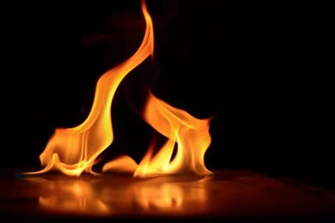 Blaze fire flame texture background Stock Photos