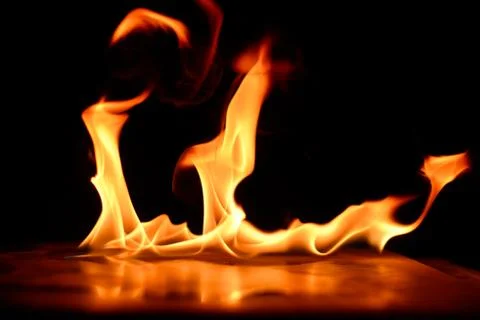 Blaze fire flame texture background Stock Photos