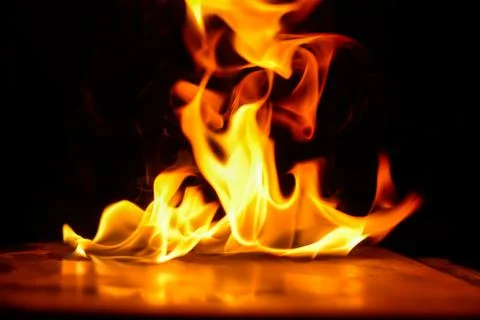 Blaze fire flame texture background Stock Photos