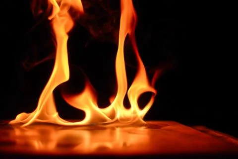 Blaze fire flame texture background Stock Photos