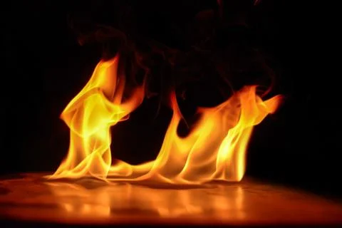 Blaze fire flame texture background Stock Photos
