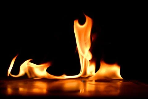 Blaze fire flame texture background Stock Photos