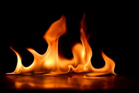 Blaze fire flame texture background Stock Photos