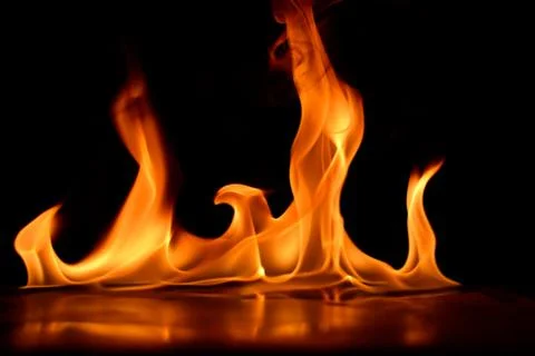 Blaze fire flame texture background Stock Photos