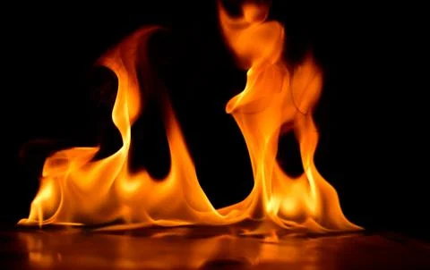 Blaze fire flame texture background Stock Photos
