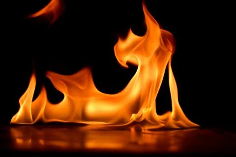 Blaze fire flame texture background Stock Photos