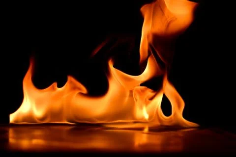 Blaze fire flame texture background Stock Photos