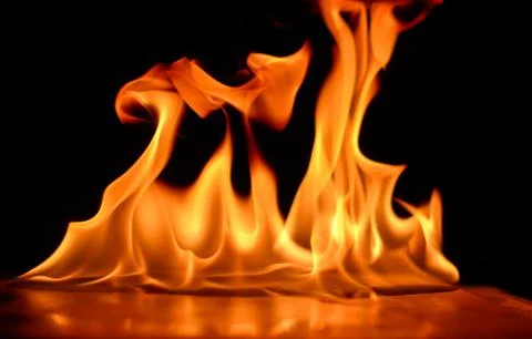 Blaze fire flame texture background 스톡 사진