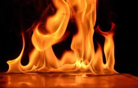 Blaze fire flame texture background Stock Photos