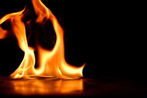 Blaze fire flame texture background Stock Photos