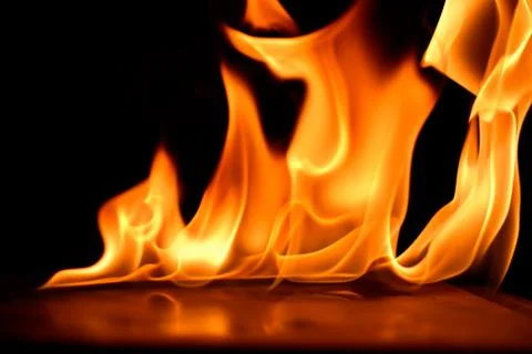 Blaze fire flame texture background Stock Photos