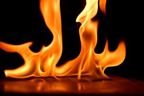 Blaze fire flame texture background Stock Photos