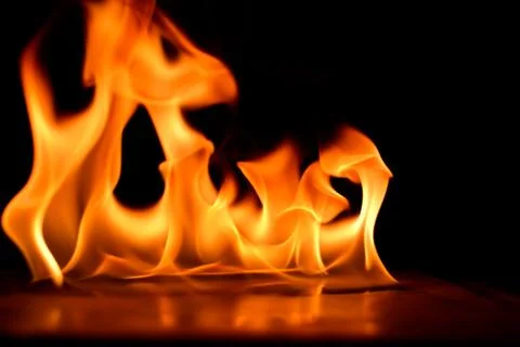 Blaze fire flame texture background Stock Photos